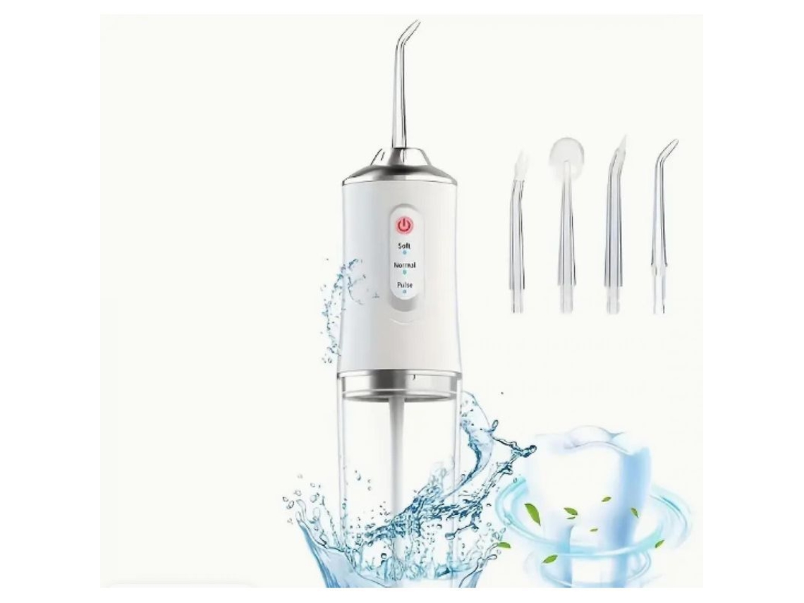 Limpiador Dental Eléctrico Impermeable: Limpieza Profunda Portátil Con Carga Usb Y Rociador De Agua.
