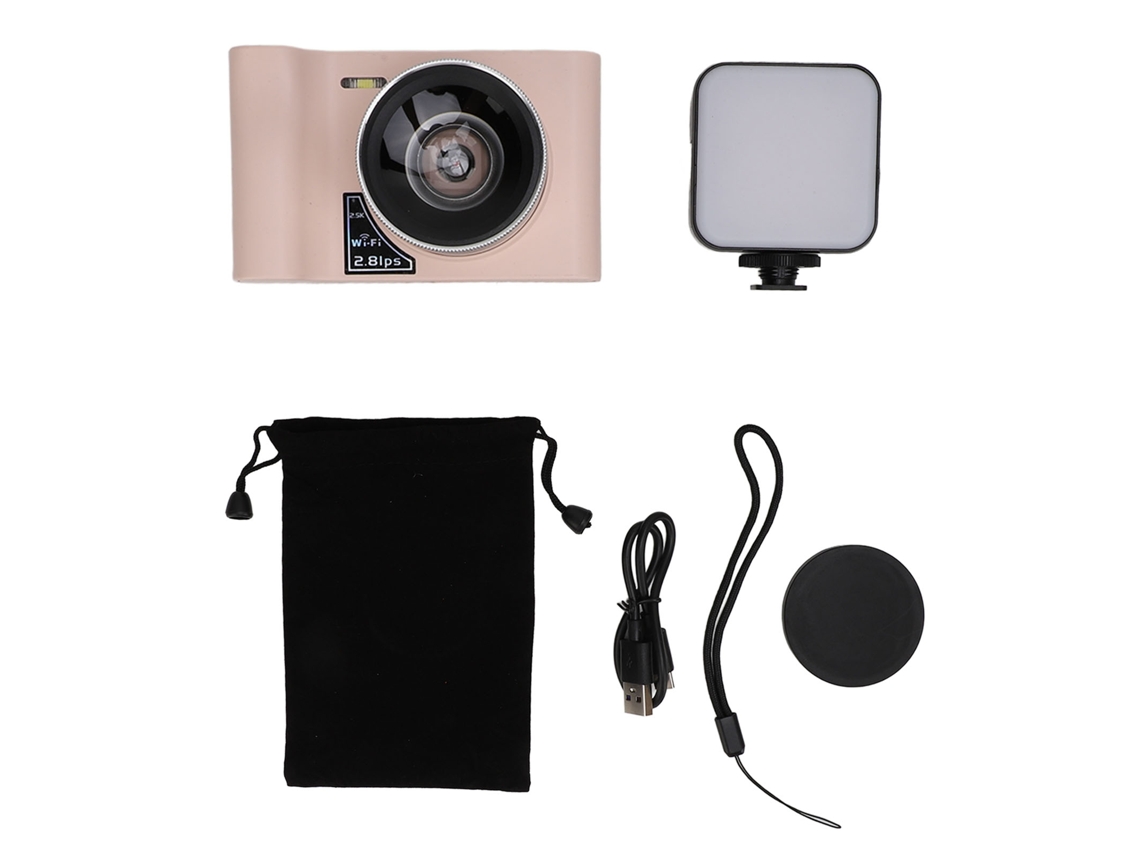2026-cámara Digital 24mp Con 2.5k, Pantalla 2.8 Pulgadas, Zoom 16x Y Wifi Para Vlogging