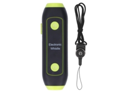 Silbato Electrónico Con 3 Tonos, 3 Niveles De Volumen, No Requiere Soplar, Con Luz Led Para Entrenamiento Deportivo - Verde