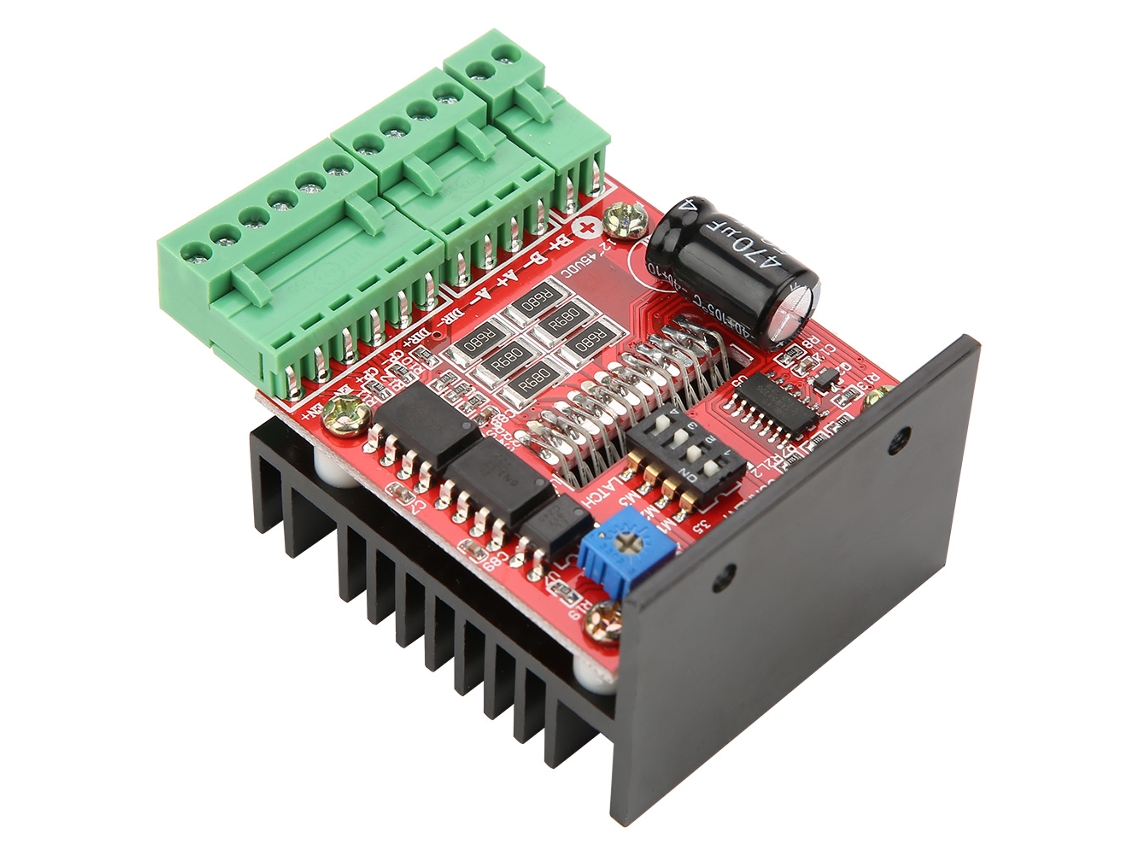 Driver De Motor Paso A Paso Tb6600 4a 2 Fases 16 Micro Pasos Para Máquina Cnc Grabadora
