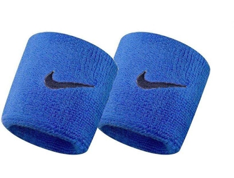 Muñequera Elástica NIKE swoosh (TU - Azul)
