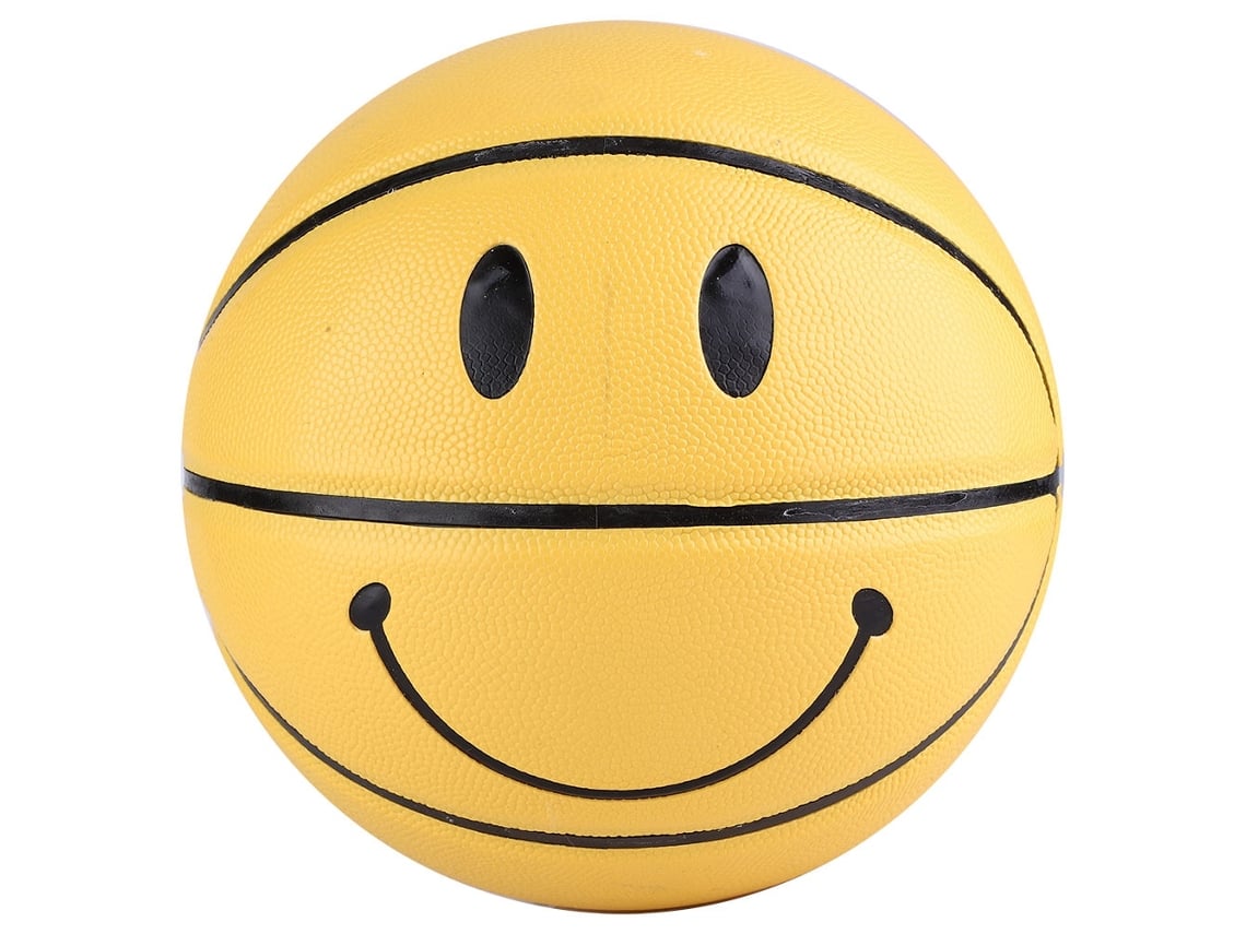2026-5th Cool Balón De Baloncesto De Cuero Resistente Al Desgaste De Alta Elasticidad Amarillo