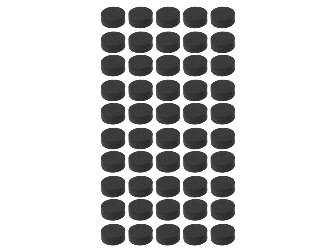 Almohadillas Antivibratorias Para Altavoces, Autoadhesivas Y Antivibrantes, 50 Piezas, Almohadillas De Espuma Eva Antivibratorias De 25*10mm