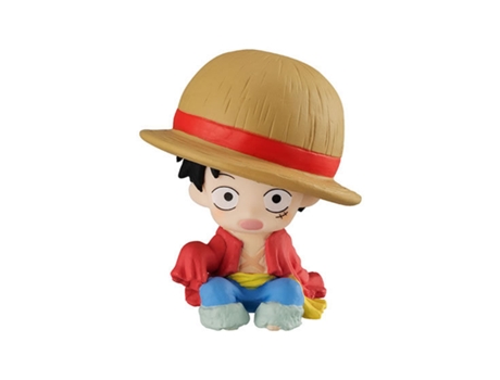 Tokoh anime one piece gasha goh monkey d. luffy roronoa zoro trafalgar d. hadiah ornamen boneka model pvc lucu mainan water law