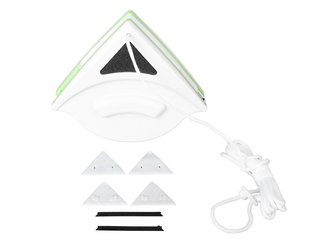 Limpiacristales magnético de doble cara Baok con mango ergonómico de plástico para ventanas residenciales de 20-30 mm de altura.