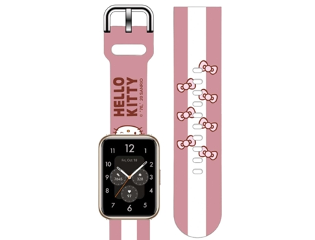 Correa Silicona Suave Personalizada Huawei Watch Fit 2 Hello Kitty