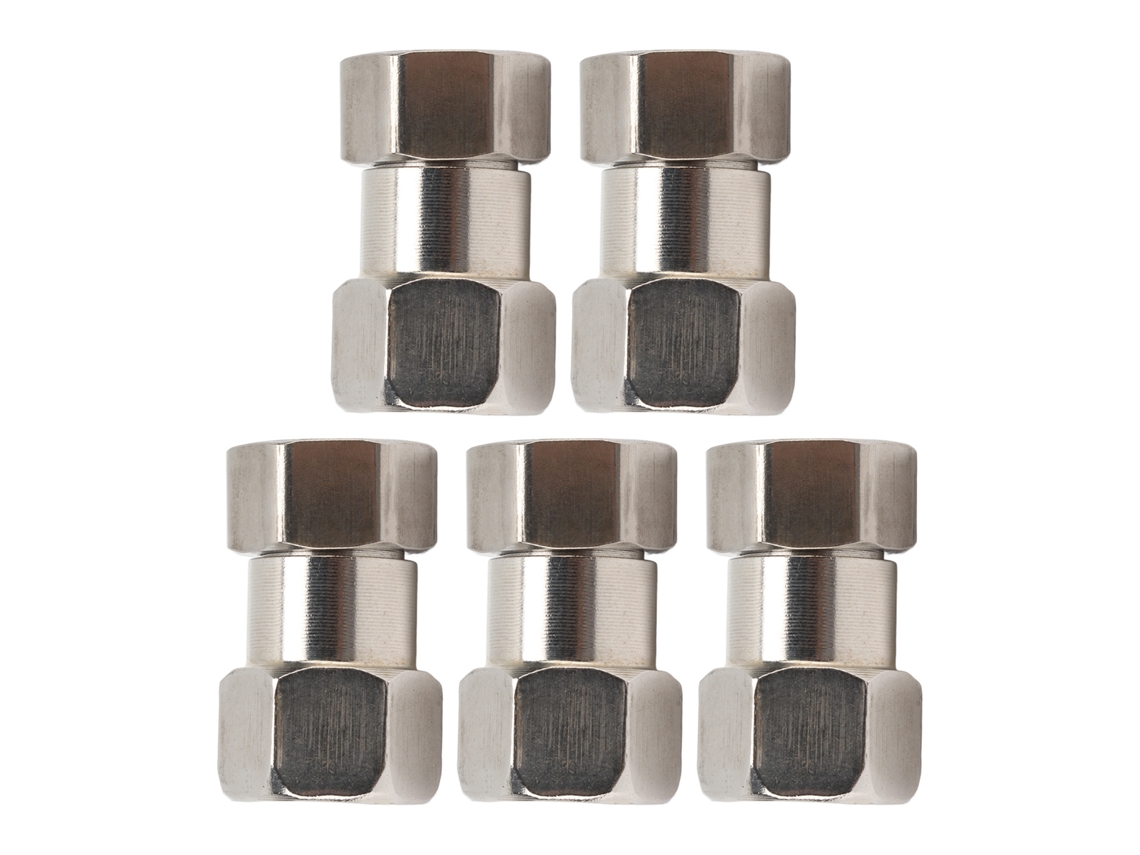 5 Piezas De Adaptadores De Acero Inoxidable Con Rosca Hembra Para Calentador De Agua De Ducha G3/4
