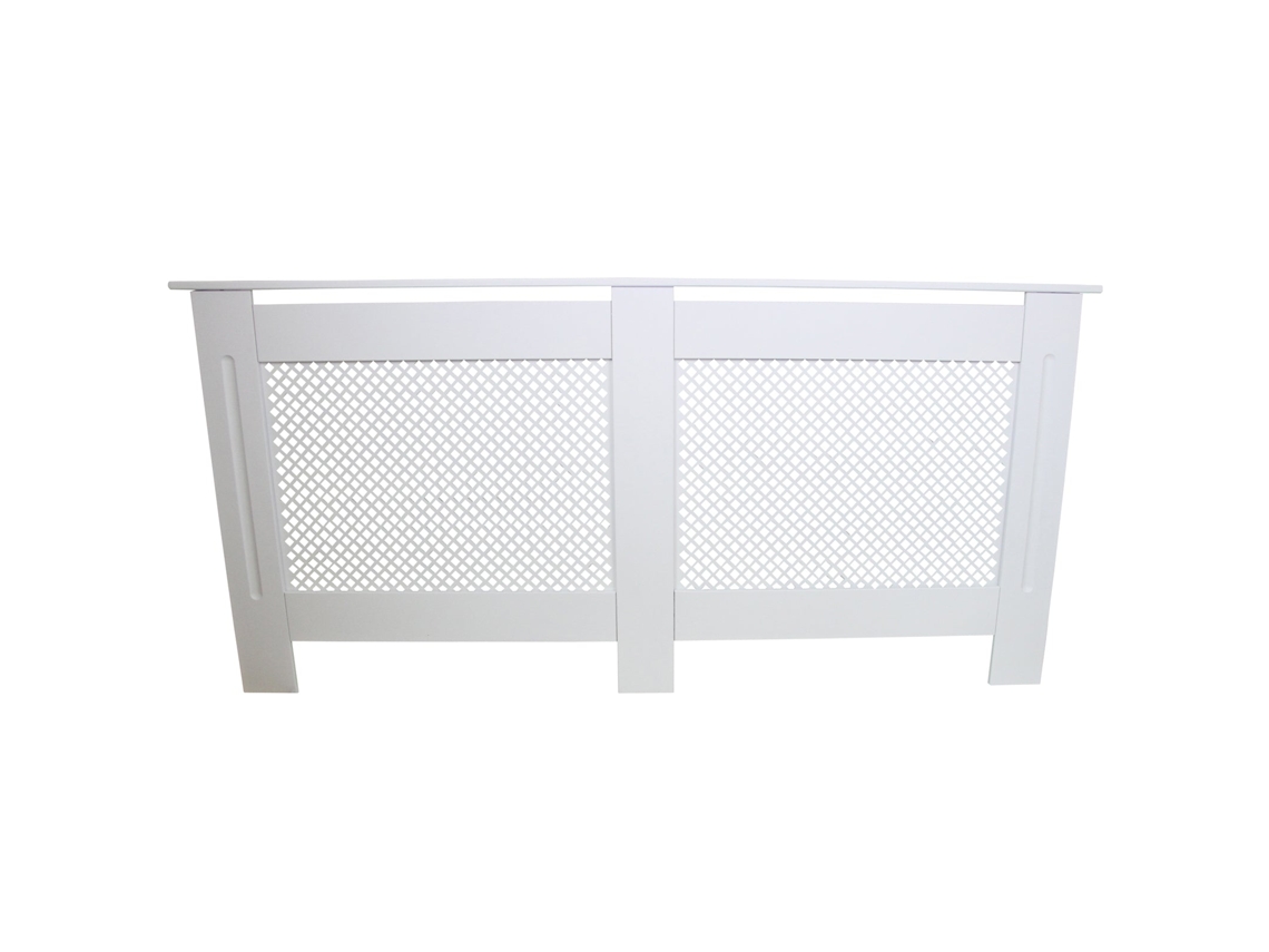 Tapón de radiador blanco para ocultar radiadores, 1720 mm de ancho