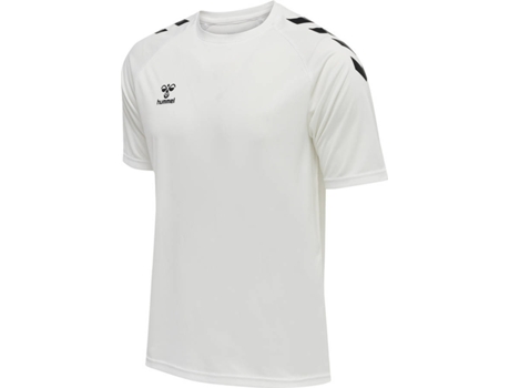 Camiseta de Hombre HUMMEL Core Poly Multideportes Blanco (L)