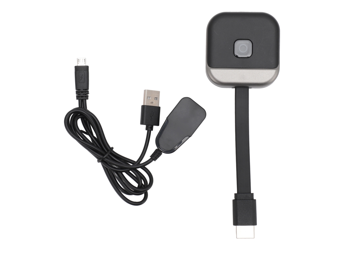 Adaptador Inalámbrico Hd 4k Con Conexión De 2,4 Ghz Y Conmutación De Pantalla Horizontal/vertical.
