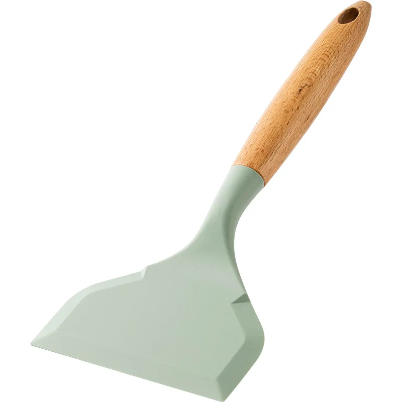 (cian) Utensilios De Cocina De Silicona De Grado Alimenticio, Espátula De Cocina