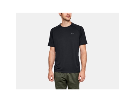 Camiseta de Hombre UNDER ARMOUR Tech Tam Negro (XL)
