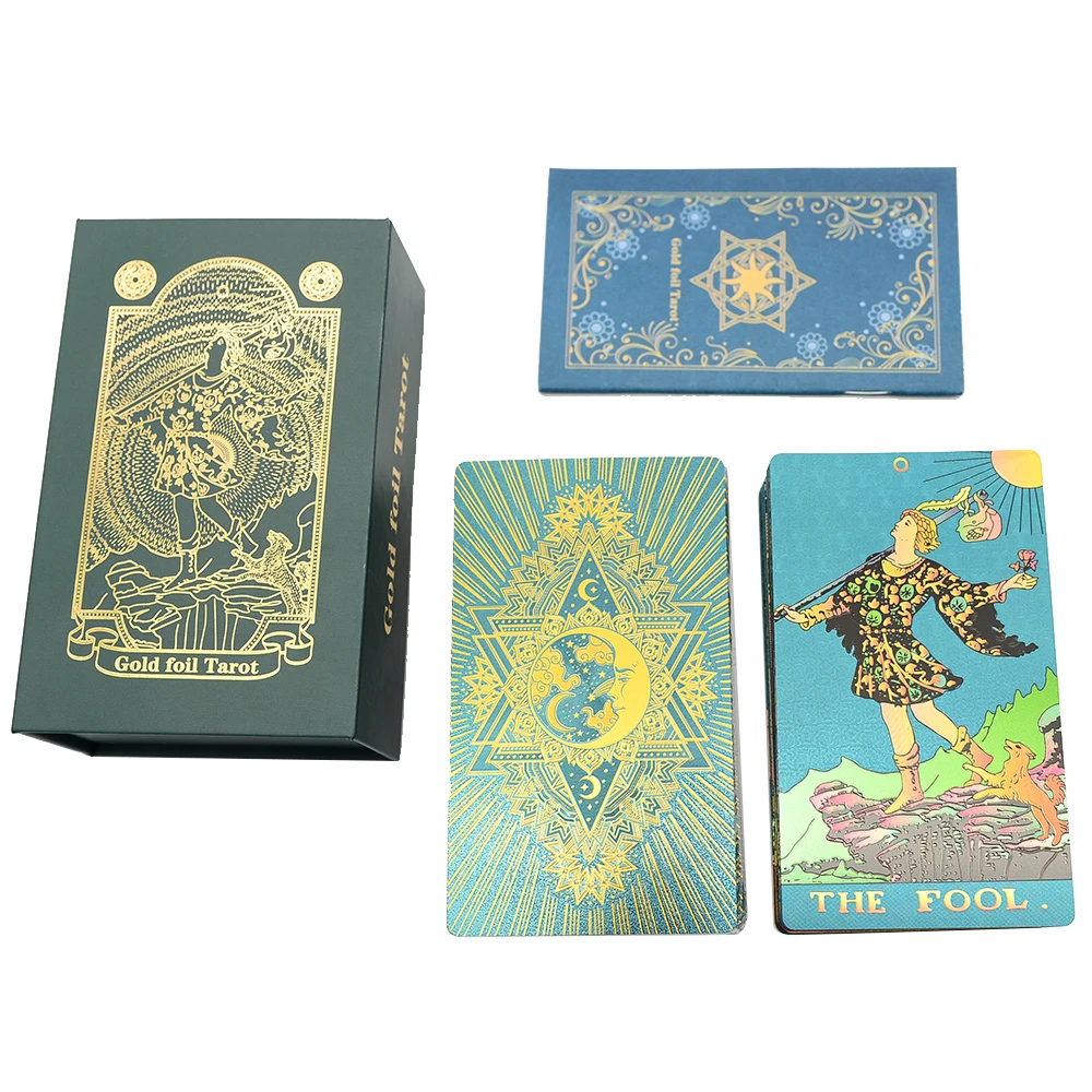 Cartas Del Tarot, Juegos De Cartas, Cartas De Adivinación, Coleccionables, Impermeables Y Resistentes Al Desgaste.