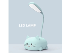 Lámpara De Mesa Elegante Con Forma De Gatito, De 26 Cm, Para Decoración De Interiores, Ideal Para La Habitación De Una Niña O De Un Niño.