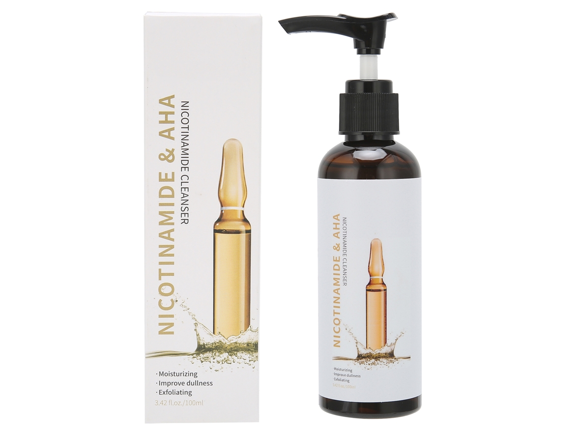 Jabón Facial Limpiador Profundo con Niacinamida Hidratante Iluminador 100 ml