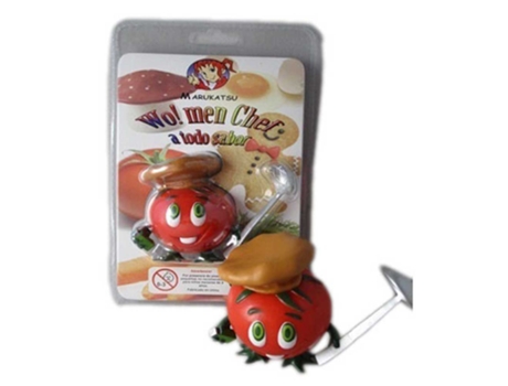 Figura de Jugar MARUKATSU Figura de tomate wo!men chef
