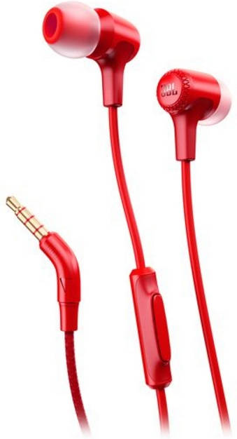 Auriculares con Cable JBL E15 (In Ear - Micrófono - Rojo)
