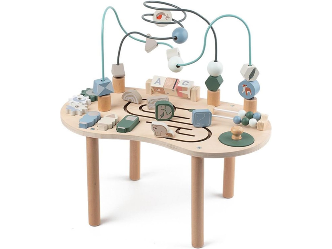 Mesa De Actividades Cubo Para Beb S Juguete Educativo Madera La Familia Amigos Y Cumplea Os Interiores Exteriores