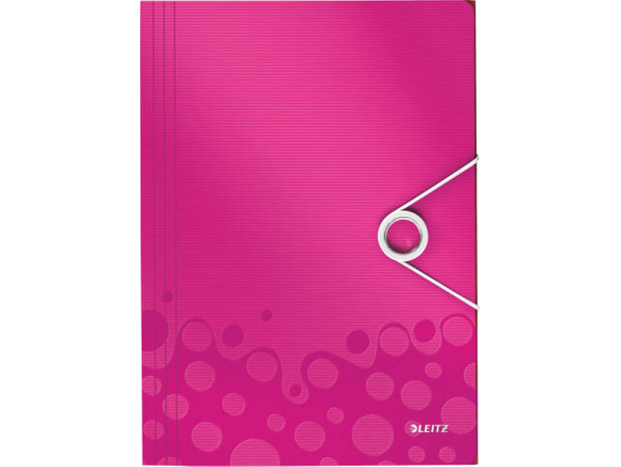 Carpeta 3 solapas LEITZ WOW Rosa (A4 - Capacidad: 150 hojas)