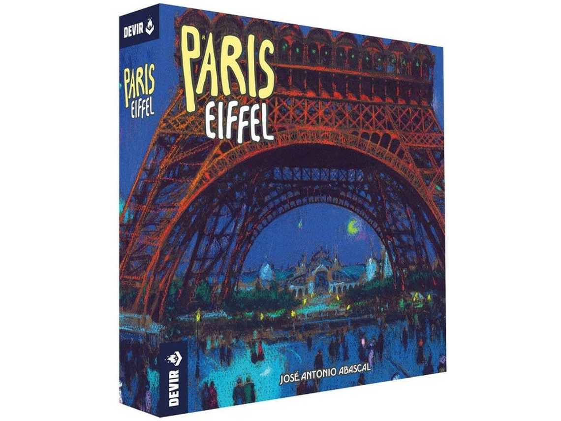 Juego de Mesa DEVIR Paris Eiffel (Edad Mínima: 8 Años -Nivel de Dificultad: Intermedio)