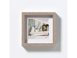 Marco Estocolmo 3D Madera Tamaño 020X020 Cm Gris