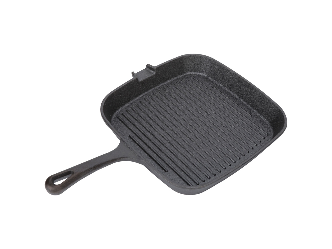 Sartén Parrilla Antiadherente Con Mango Resistente Al Calor Para Filetes De 22 Cm