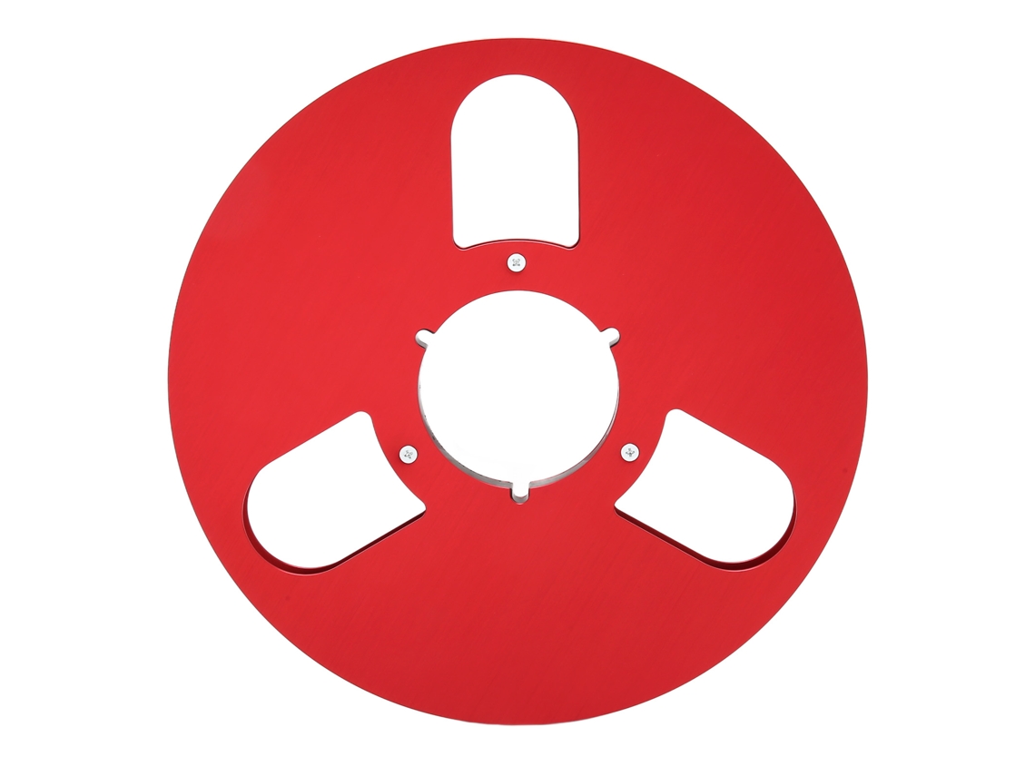 Carrete De Cinta De Aluminio Vacío De 10 Pulgadas Con 3 Orificios Para Cinta De Audio De 1/4 De Pulgada, Compatible Con Teac.