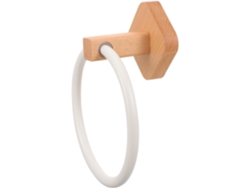 Toallero De Madera Para Pared, Organizador Toallas Baño, Cocina Y Armario, Práctico Soporte Ropa