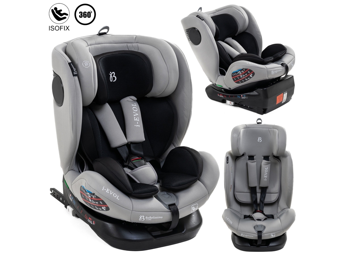 Silla de Auto 360° Rotativa Isofix (Grupo 0+/1/2/3) - BEBELISSIMO i-EVOL - 40-150cm