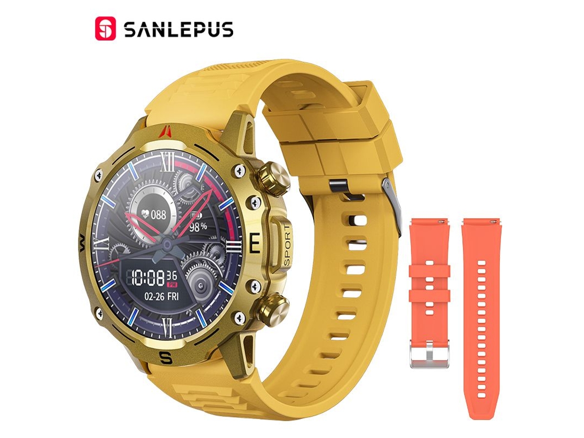 Reloj inteligente Mdug (dorado)