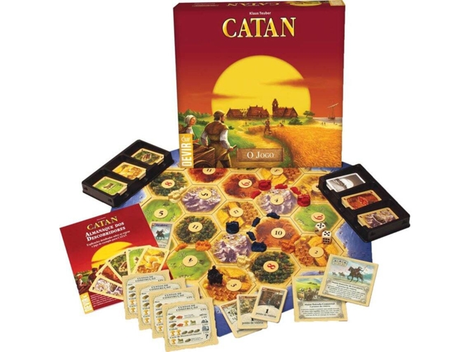 Juego de Mesa Catan (Edad Mínima: 10 Años - Nivel de Dificultad: Intermedio)