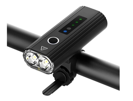 Luces de bicicleta Bicicleta Ciclismo Faro Usb Recargable Bicicleta Cabeza Luz 1000 Lúmenes Led Ipx5 Impermeable - Negro ENZON