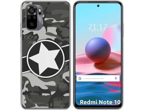Carcasa Xiaomi Redmi Note 10 / 10S TUMUNDOSMARTPHONE Camuflaje 02 Multicolor