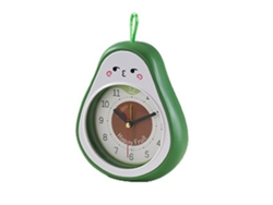 Reloj de mesa de hierro con forma de pollo de estilo retro europeo