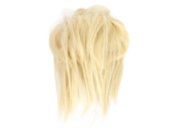 Peluca De Moño Despeinado Ajustable Con Banda Elástica Natural Para Mujeres Y Niñas Tousled Hair Bun Wig Q17-613