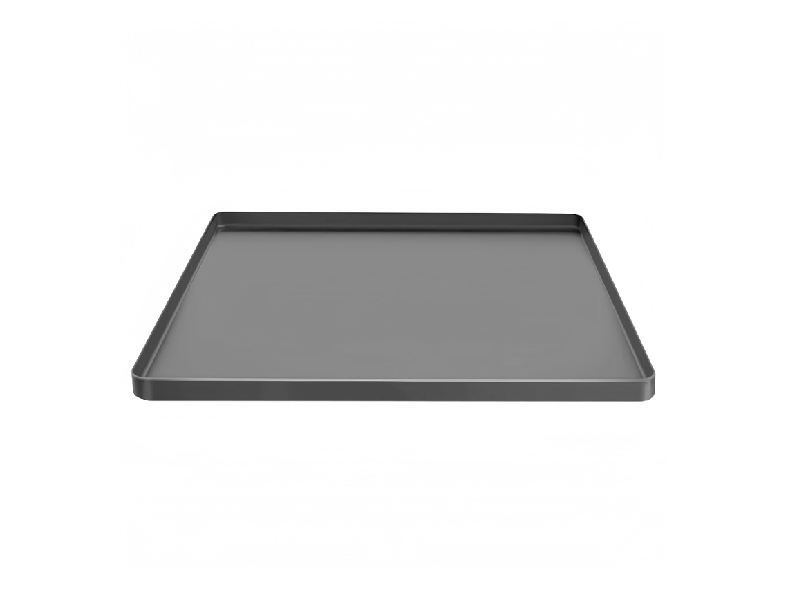 Alfombrilla escurridora para lavavajillas, bandeja para lavadora con borde elevado, portátil AQUAFORGE