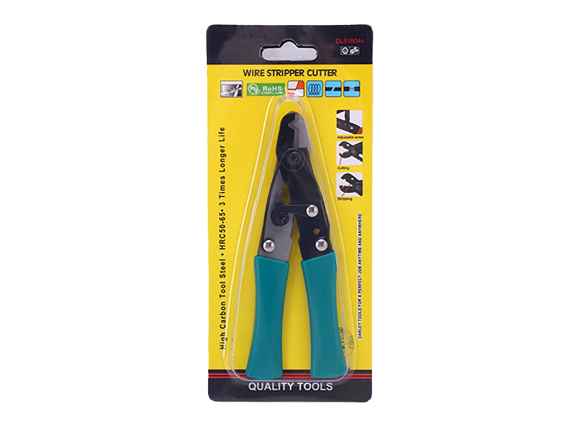 Mini Alicates Pelacables Multifuncionales, De Acero Cromo-vanadio Con Mango De Pvc.