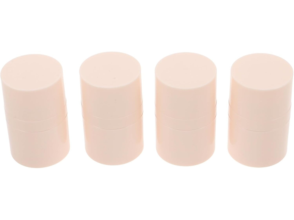 Estuche Portátil De 4 Piezas Con Mini Polvos Sueltos De 8 G Y Borla Para Maquillaje De Viaje.