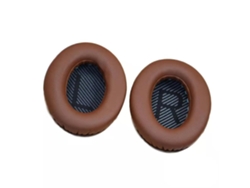 Almohadillas de Repuesto  para Los Auriculares Quiet Qc35 Qc15 Qc25 (Marrón)