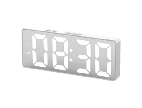 Despertador digital Reloj LED Dormitorio Reloj de escritorio electrónico adecuado para el hogar dormitorio oficina ELKUAIE
