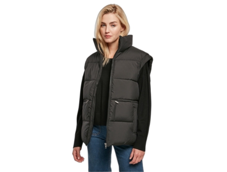 Abrigo para Mujer URBAN CLASSICS (XS - Negro)