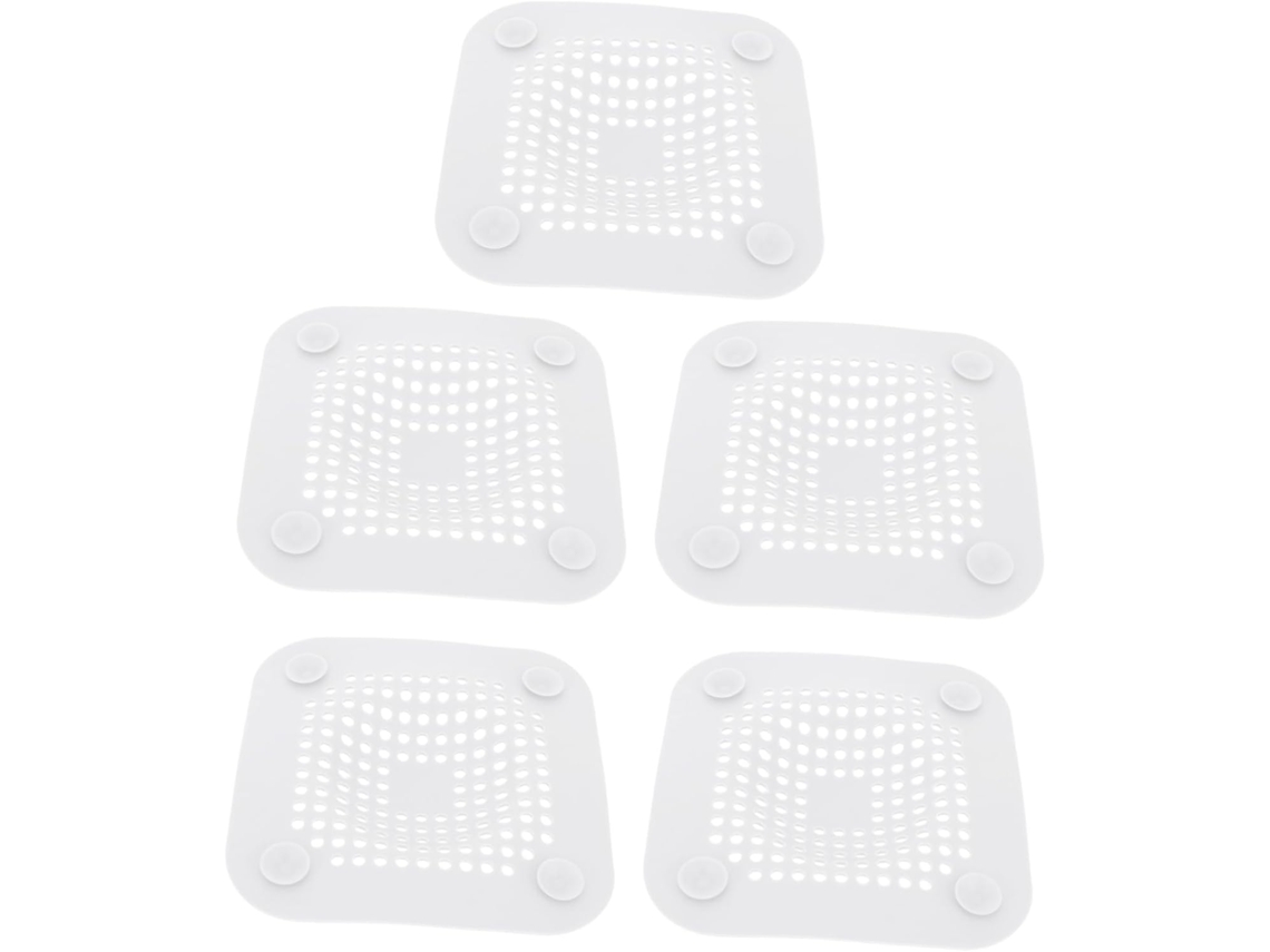 Juego de 5 piezas para bloquear desagües de fregadero con ventosas, accesorio para cocina y baño, protege contra obstrucciones y Gokoco