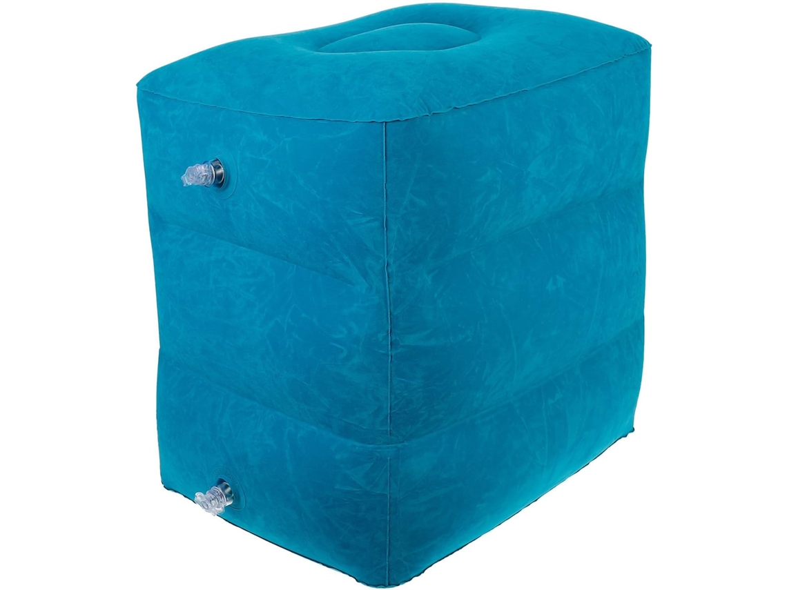 Reposapiés Cojín Inflable Pvc Suave Portátil Oficina