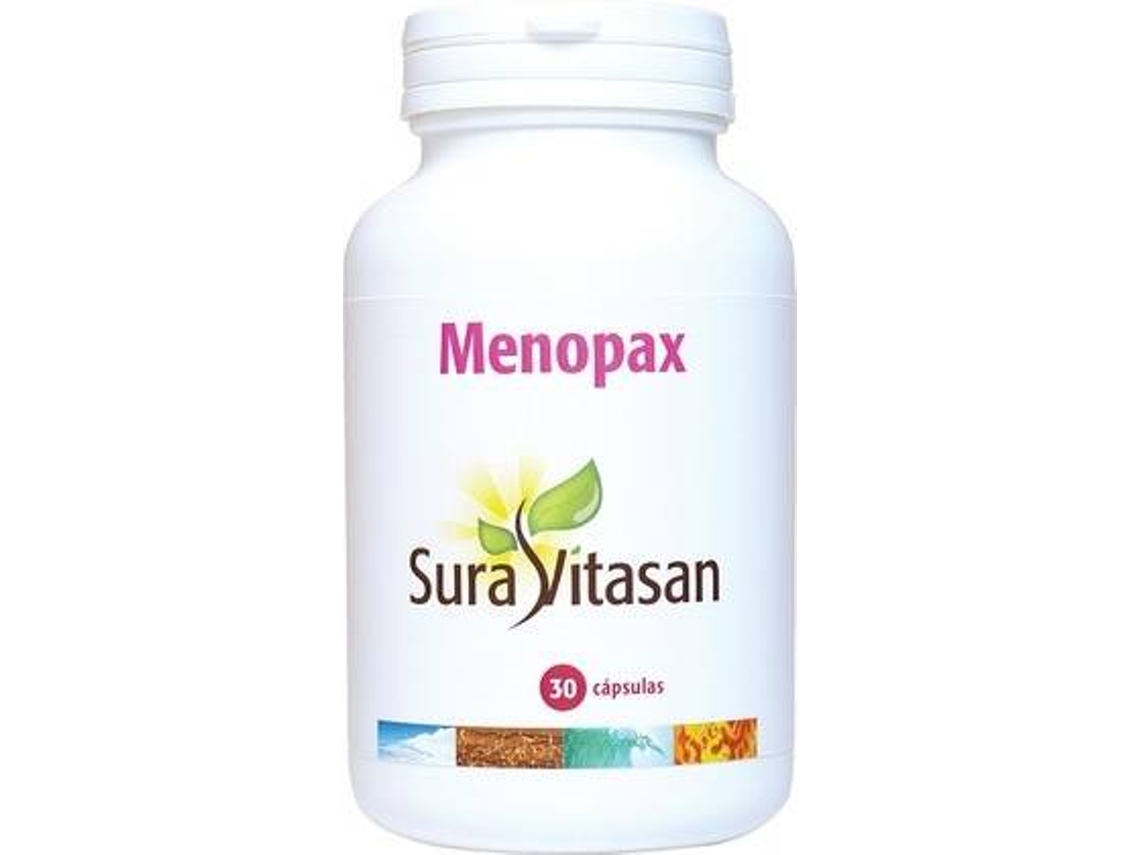 Complemento Alimentar SURA VITASAN Menopax (30 Cápsulas)