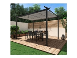Pérgola de aluminio BORA BORA de 3x3 m