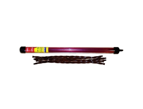 Sifer hilo desbrozadora rojo cuadrado 25 und 3.0mmx425mm