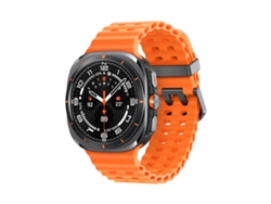Galaxy Watch Ultra 4G 47 mm Gris Titanium Gray y Pulsera Marina Naranja L705 SAMSUNG
