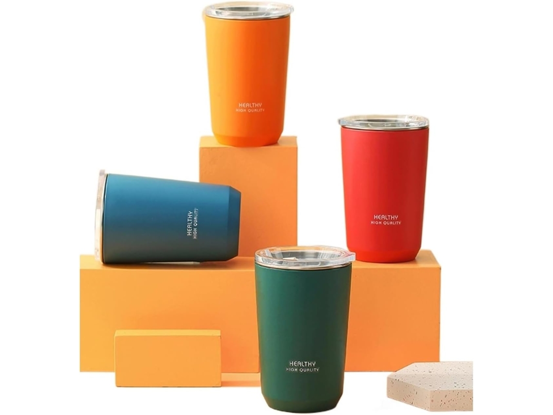 Taza Botella Acero Inoxidable - Vaso Térmico Portátil