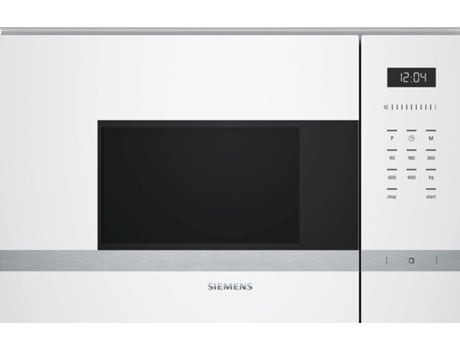 Microondas Integrable SIEMENS bf555lmw0 (25 L - Blanco)
