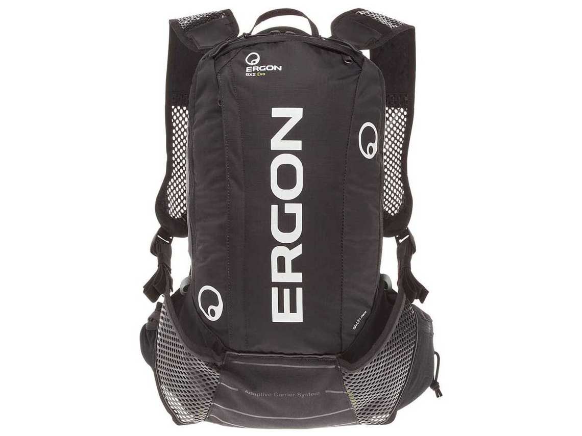 Mochila de Ciclismo ERGON Bx2 Evo (0-10 L - Negro)